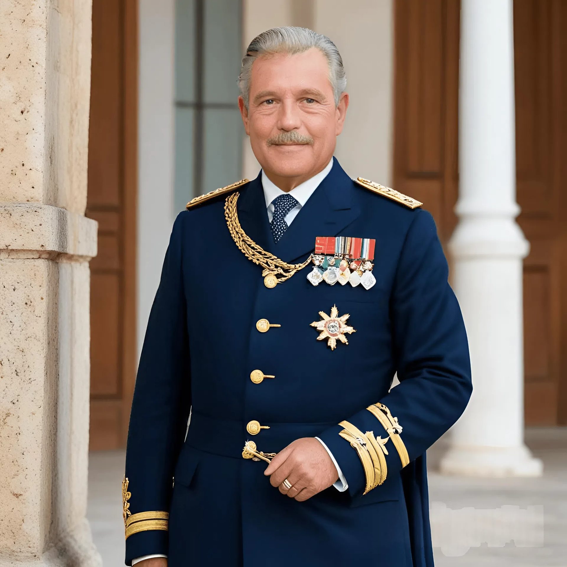 Photo of a museum or historical artifact